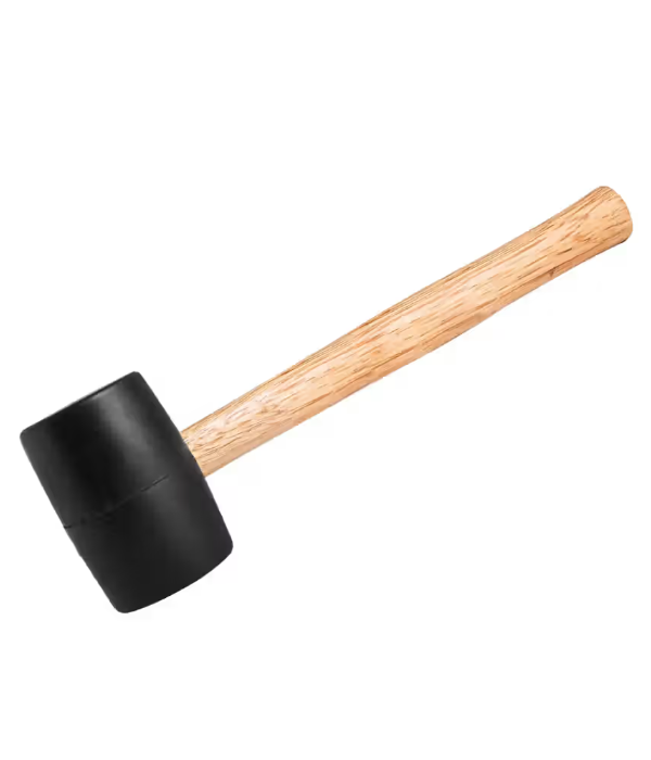 Rubber Mallet Wooden Handle 16Oz 1X24