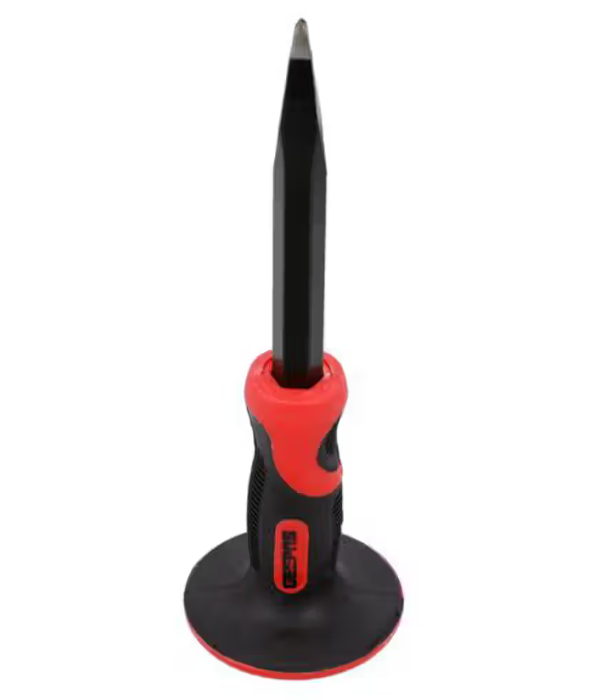 Pointed Chisel with Grip - 8" 1x24