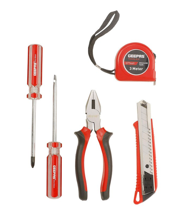 5 Pcs Combination Tool Set 1x24