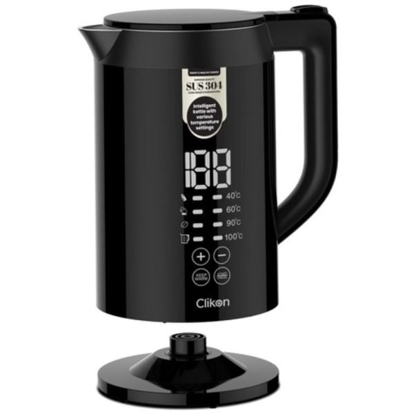 PREMIUM KETTLE WITH TEMPERATURE DISPLAY 1.7L 1850-2200W