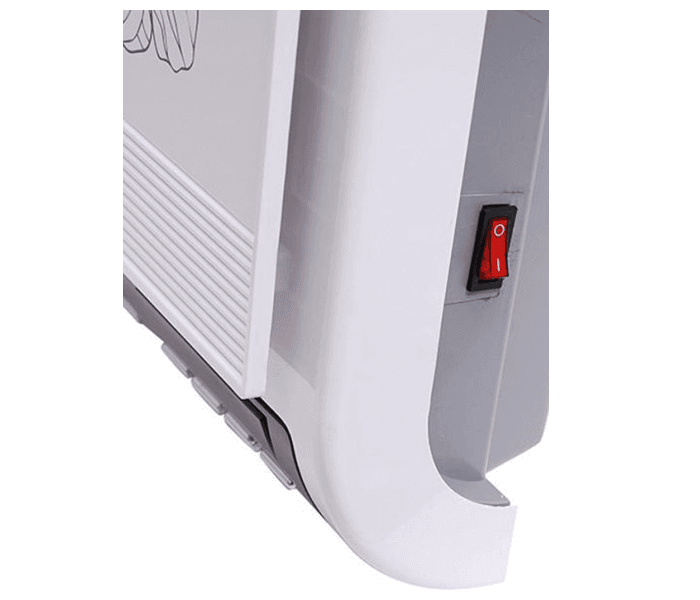 Ptc Wall Heater/Rmt/2Heat /Temp Ctrl1x3