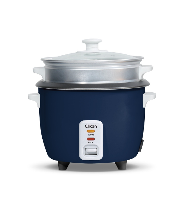 0.6 LITRE RICE COOKER WITH STEAMER