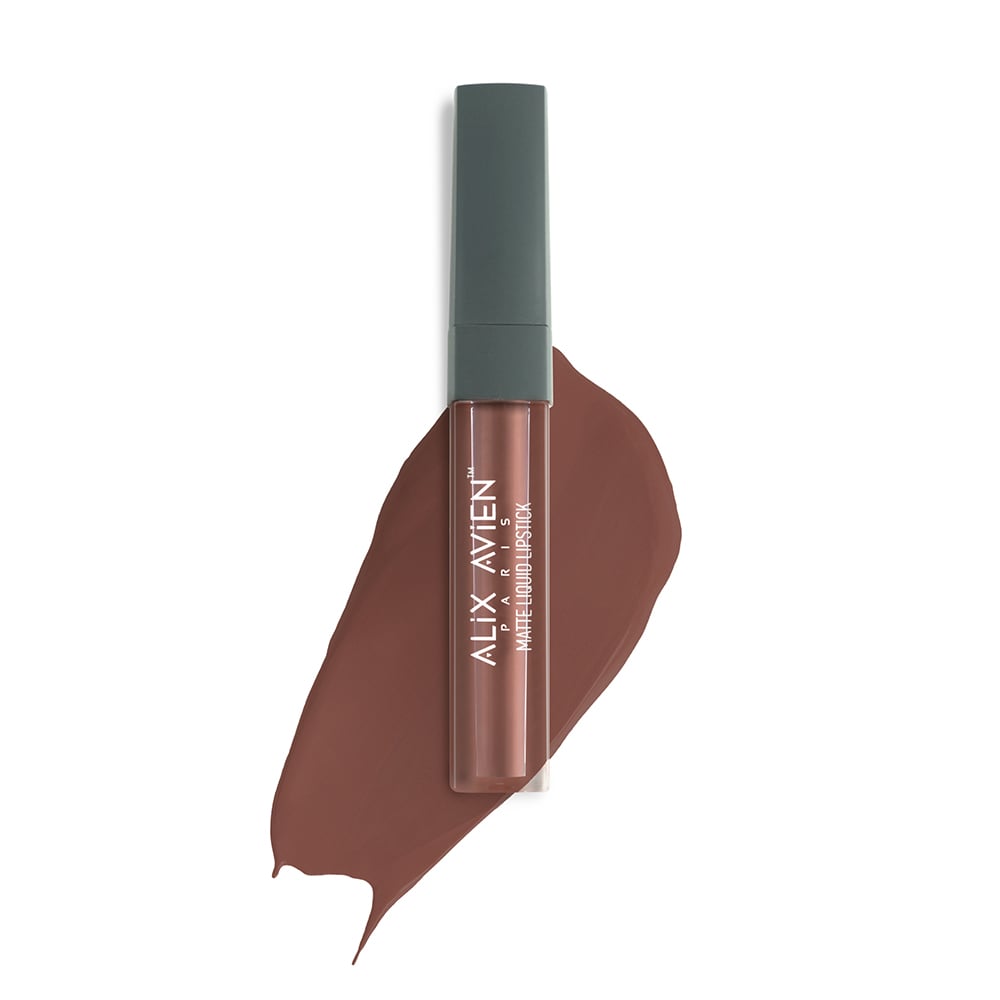 Alix Avien Matte Liquid Lipstick - Shade - 501 Caramel Nude
