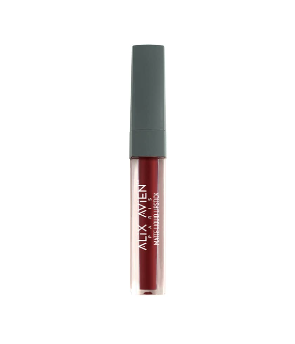 Alix Avien Matte Liquid Lipstick - Shade - 522 Wine Red