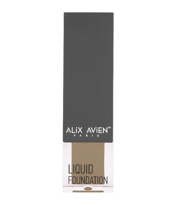 Alix Avien Liquid Foundation - Shade - 312 Warm Caramel