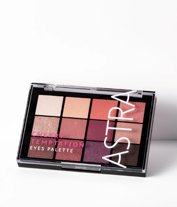 Astra Temptation Eyeshadow Palette - Shade - Cherry Temptation