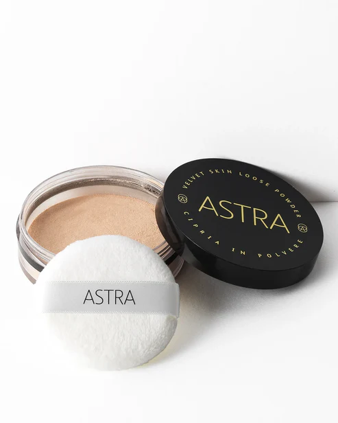 Astra Velvet Skin Loose Powder - Shade - Porcelaine