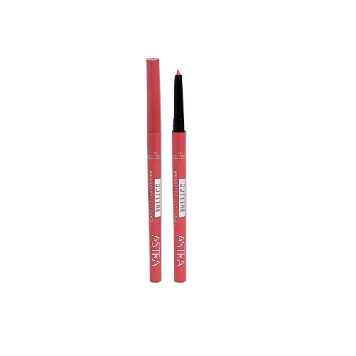 Astra Outline Watreproof Lip Pencil - Shade - Quick Brick