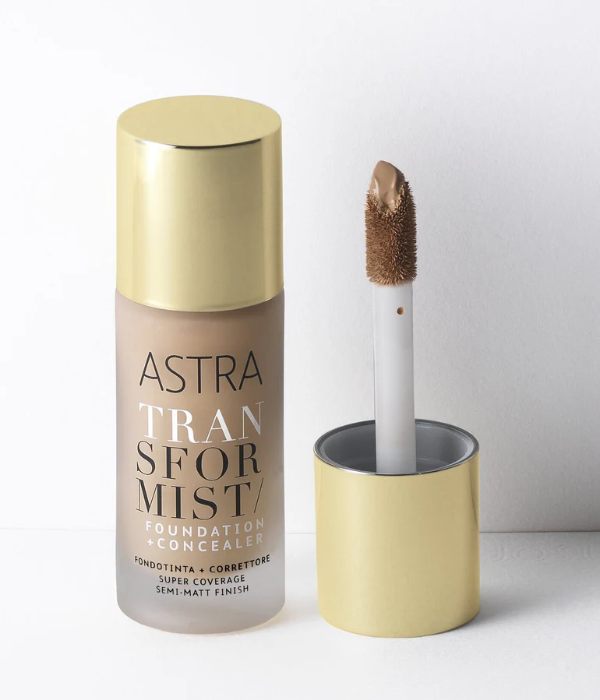 Astra Transformist Foundation + Concealer - Shade - Amber