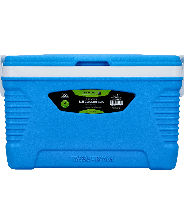 32L Insulated Ice Cooler Box/Red&Blue1X2