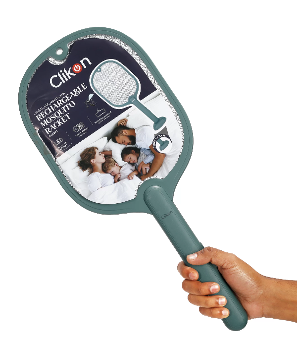 RECHARGEABLE MOSQUITO RACKET WITH TRAP-500mAh