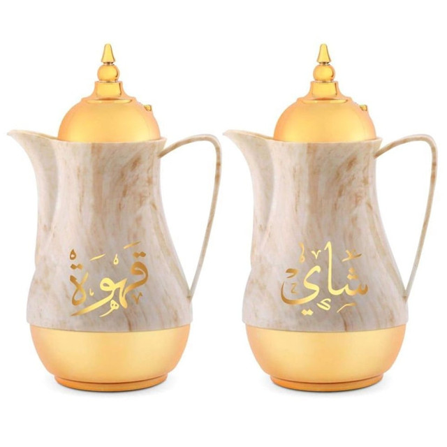 Royal Marble Tea&Cawa Flask (1L+1L) 1x6