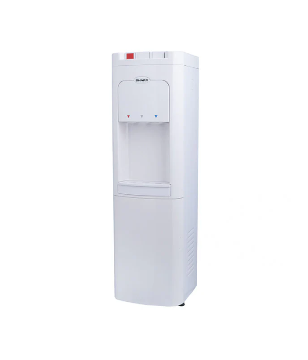 SHARP WATER DISPENSER TOP LOAD 3 TAPS WHITE