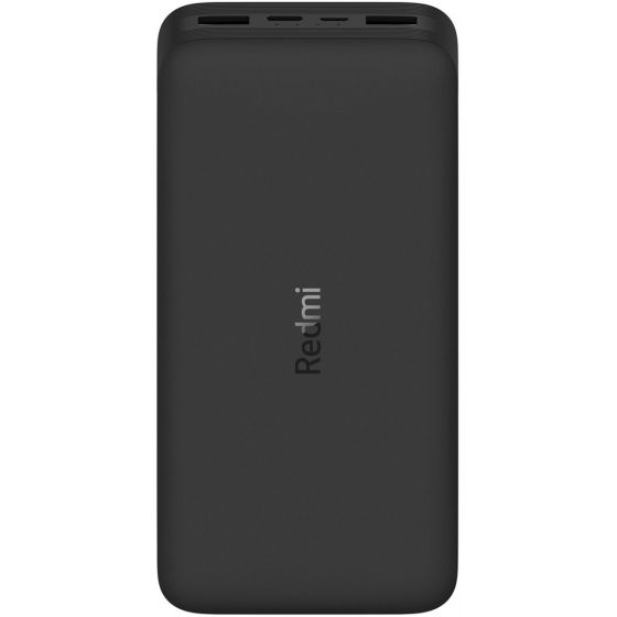 20000mAh Redmi 18W Fast Charge Power Bank Black