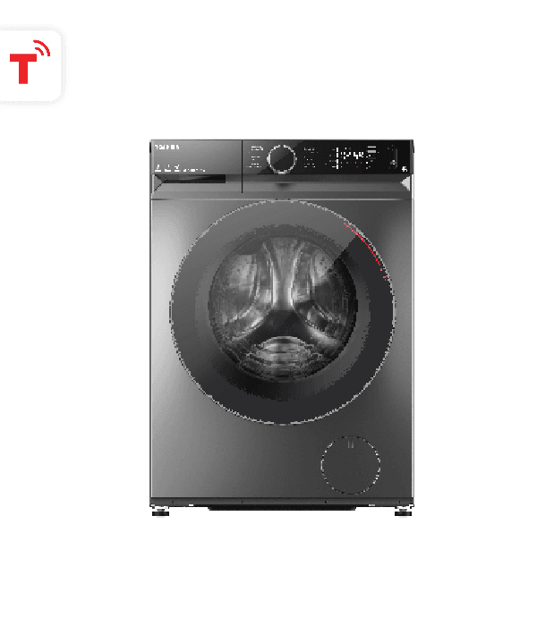 TOSHIBA FRONT LOAD WASHER 10 kg silver color