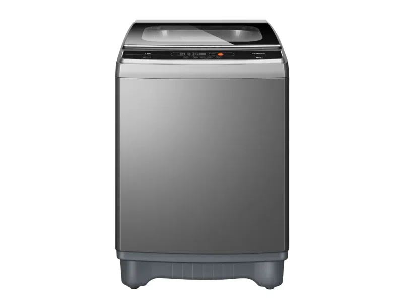 TCL-20KG top-load washer with pump,silver colour