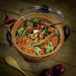 Smal Clay Handi Wit Glass Lid 500Ml 1x12