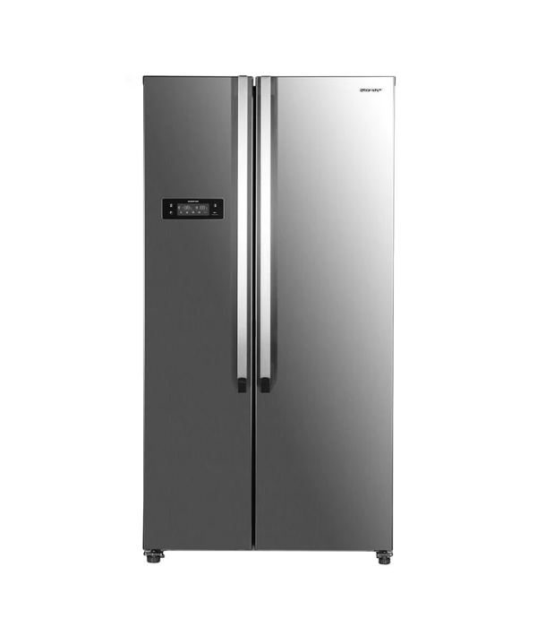 SHARP 2-DOOR SIDE BY SIDE REFRIGERATOR INOX