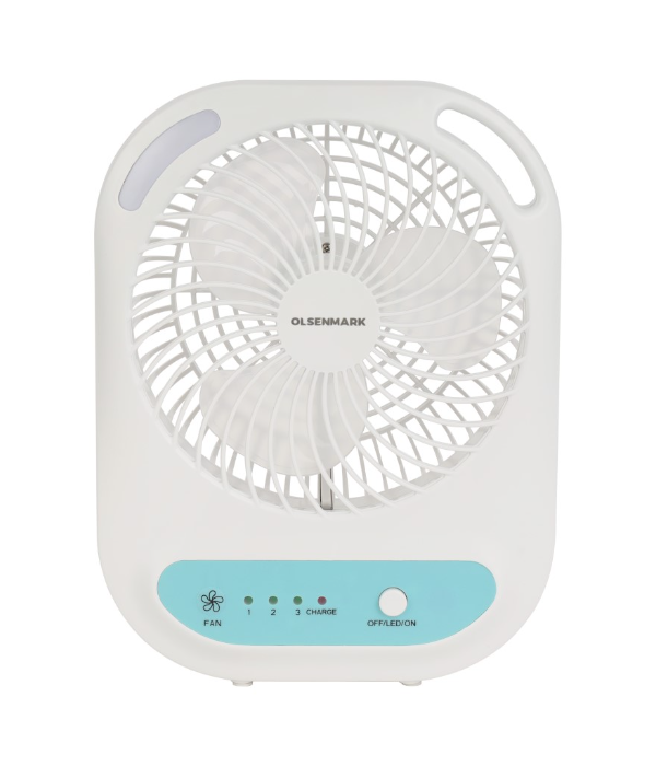 6" Inch reachargble fan 1X10