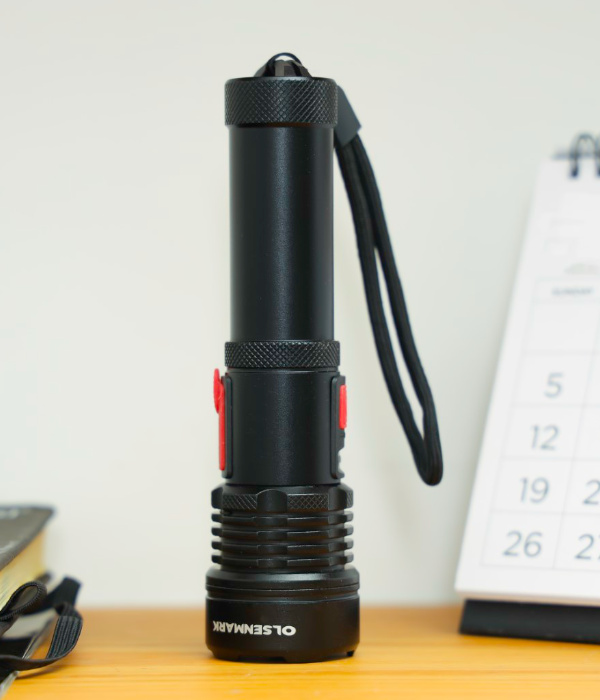 Rech Led Flashlight 1x40