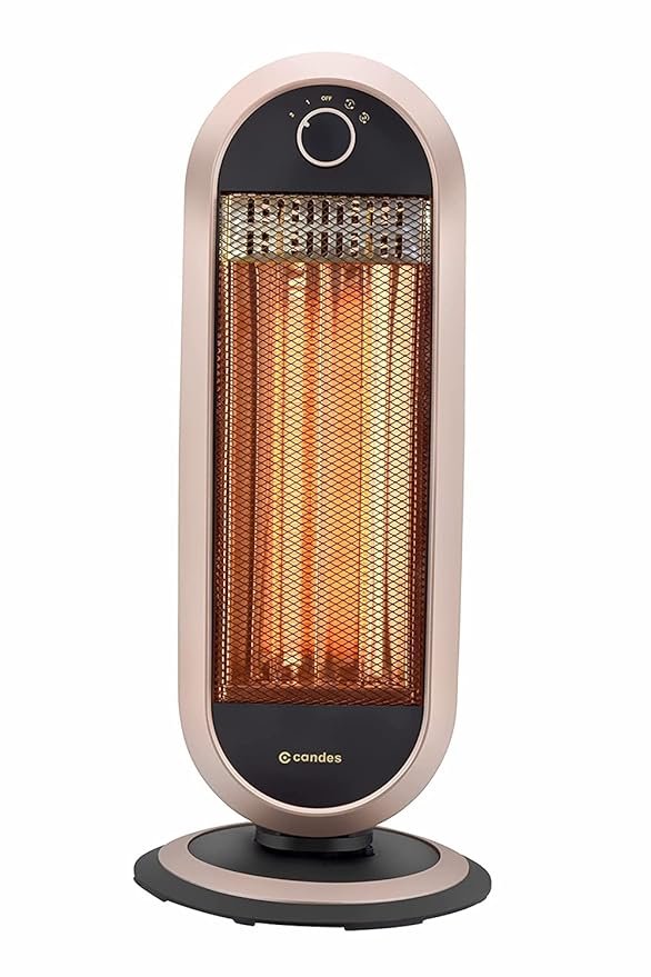 Carbon Heater/2Heat Setting/Temp Ctrl1x2