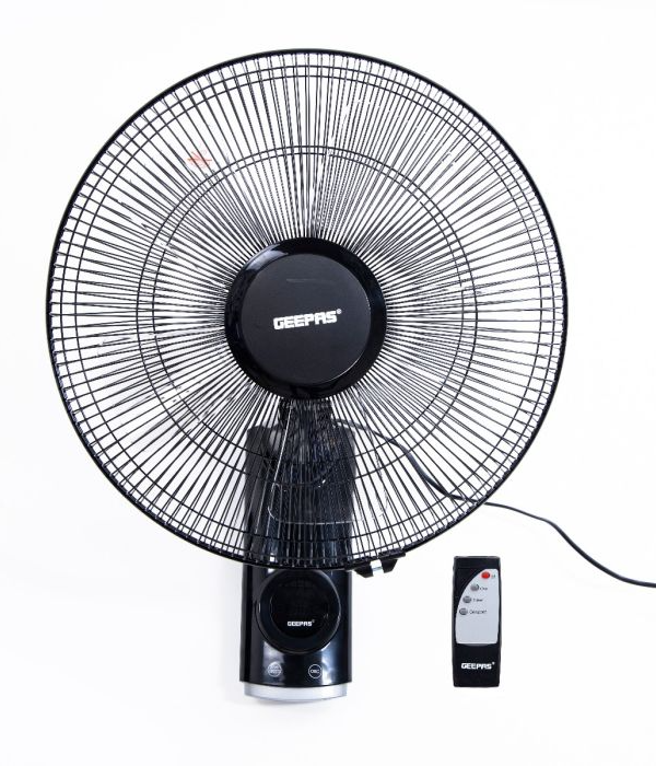 16"Wall Fan/3Spd/Oscltn/12HrsTmr/Rmt1x2