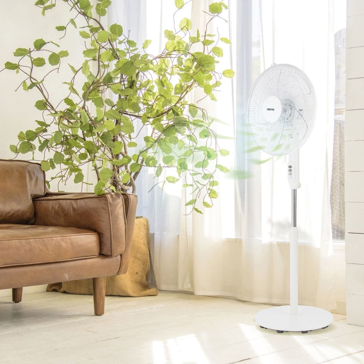 16" Stand Fan/3Spd/Oscltn/Timer/1X1