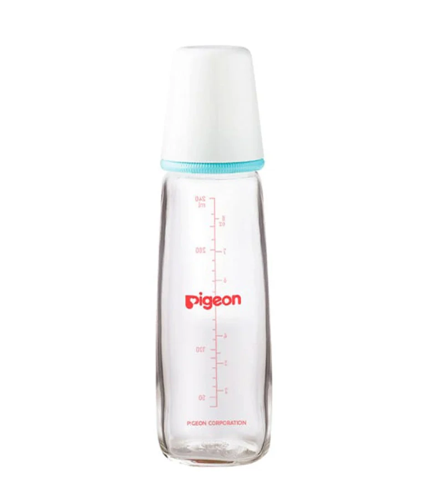 GLASS BOTTLE SN WHITE 240 ML