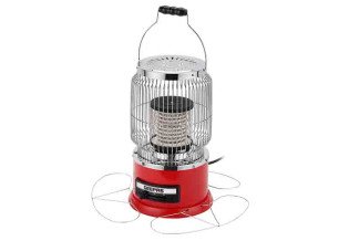 Electric Ceramic Heater/Red/1X6