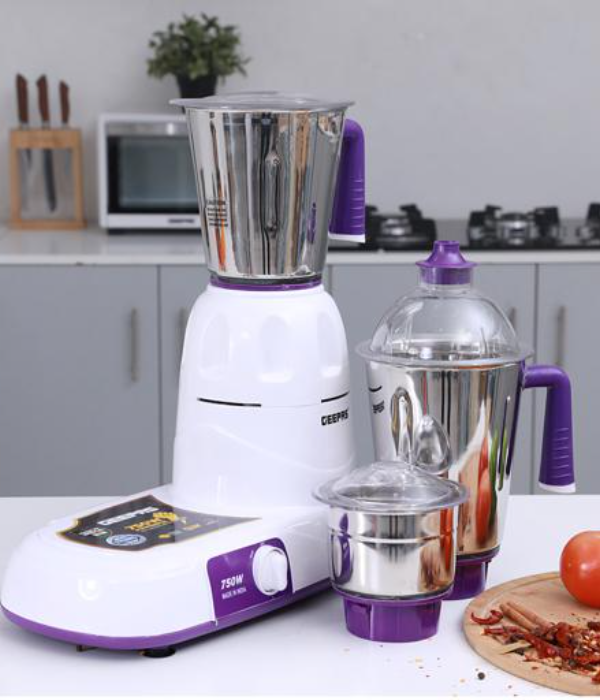 3in1Mixer Grinder/India/Ss Jar/750W/1X4