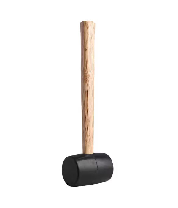 Rubber Mallet Wooden Handle 24Oz 1X24