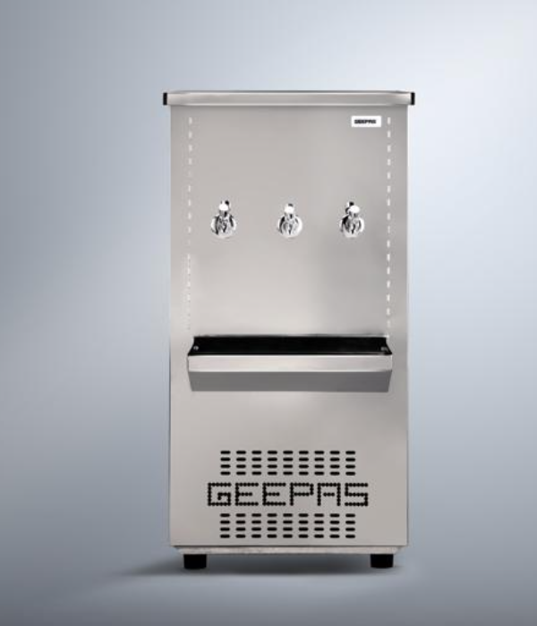 SS WATER COOLER 45 GLN 3 TAP