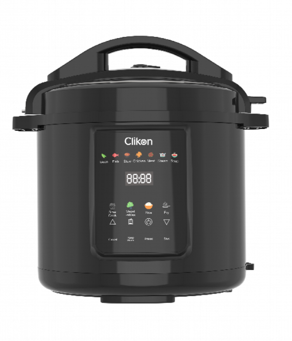 ALL IN ONE PRESSURE COOKER WITH COLOR DISPLAY 1200W -8L