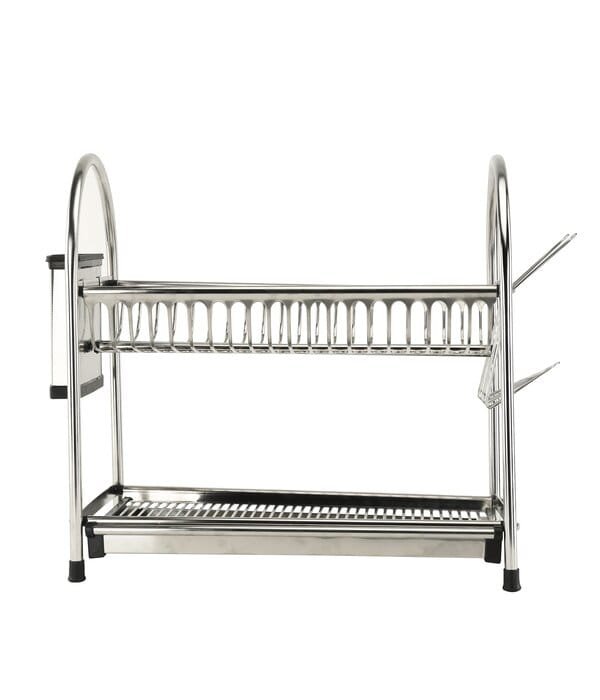 2 Layer SS Dish Rack (57x27x40CM) 1X4