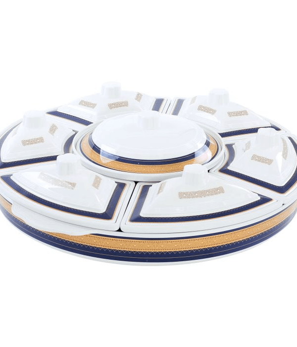 M/W 16pc Revolving Serving Tray 1X2