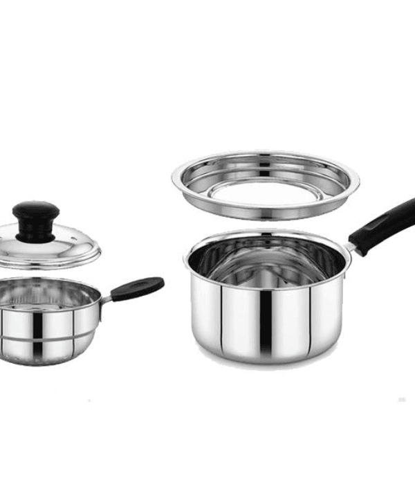 SS Modern 3in1 Multi Puttu Maker 1X12