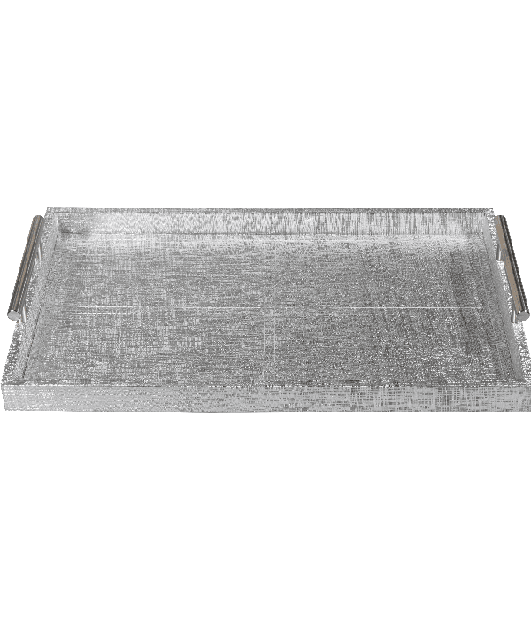 2Pcs Arabic Leather Tray 1X6