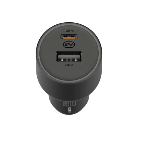 XIAOMI 67W CAR CHARGER (USB-A + TYPE-C)