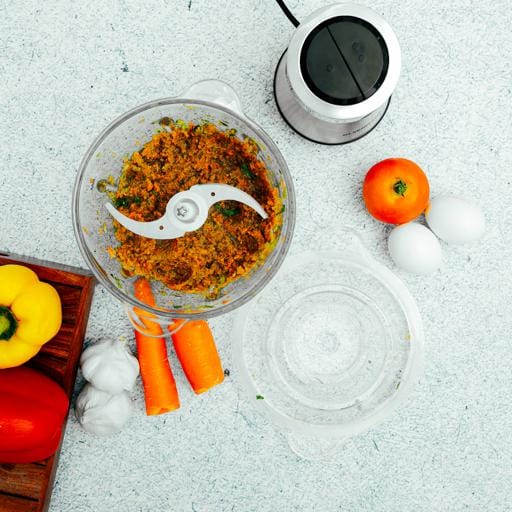 Food Chopper with Garlic Peeler 2Ltr 1x6