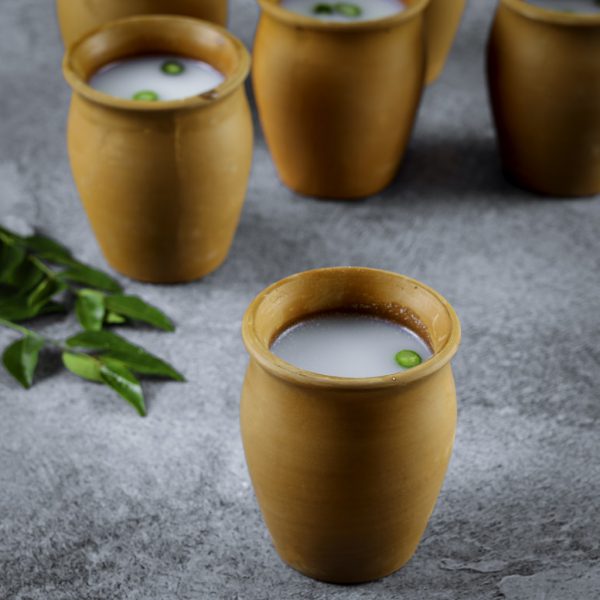 Clay Lining Glass Set (6pcs) 1x12