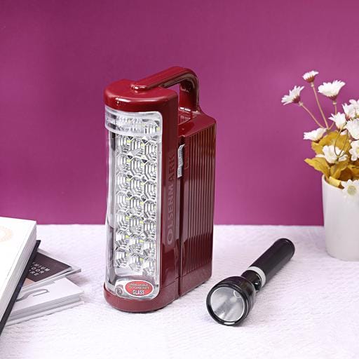 CmboRch 24pcLed Emrgecy&3scFlashligt1X10