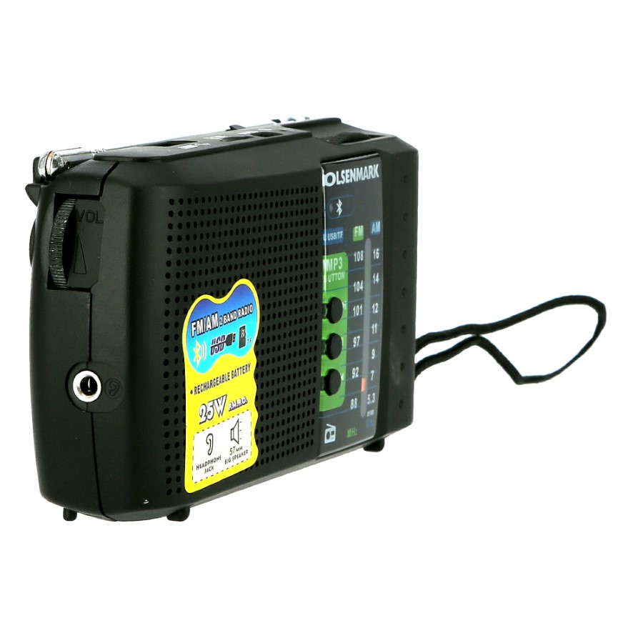 Fm/Am/Usb/Sd/mw/bt/auxRechar Radio 1X100