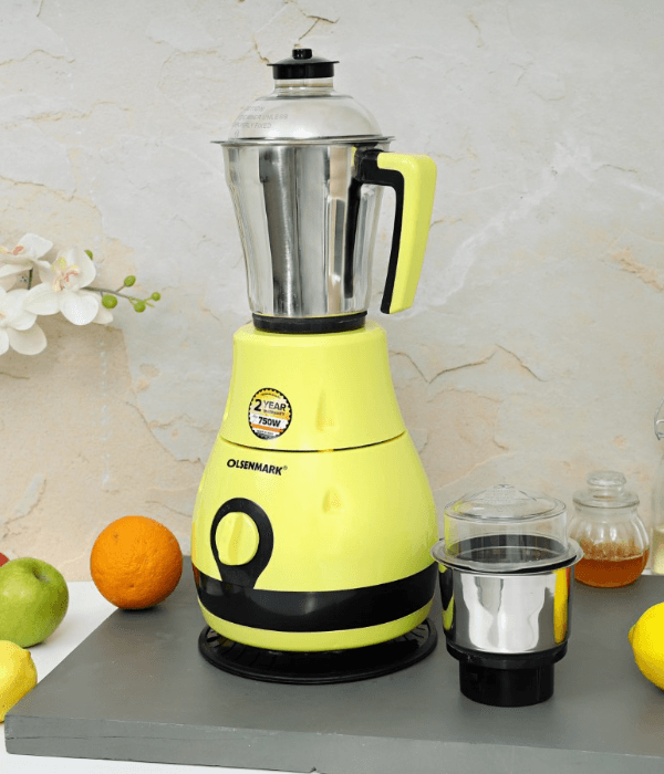3In1 Mixer Grinder/S/S Jar/3Spd/750W1X4