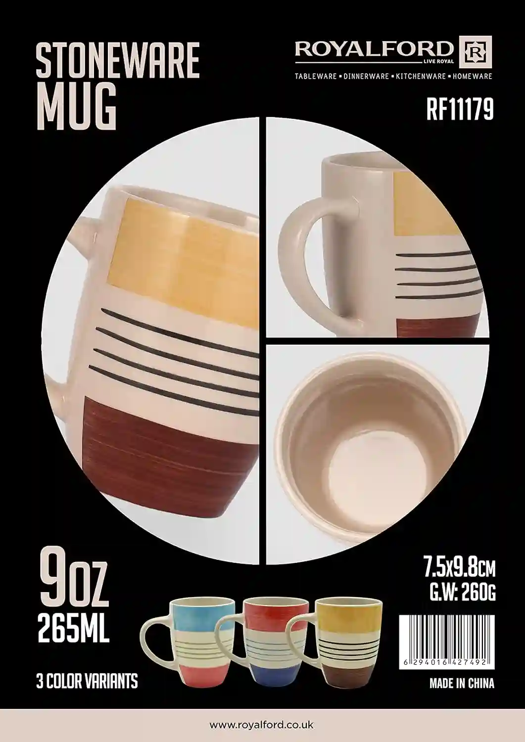 Royalford Stoneware Mug