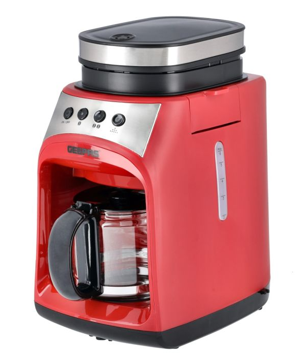 0.6 Ltr Grind & Drip Coffee Maker 1x4