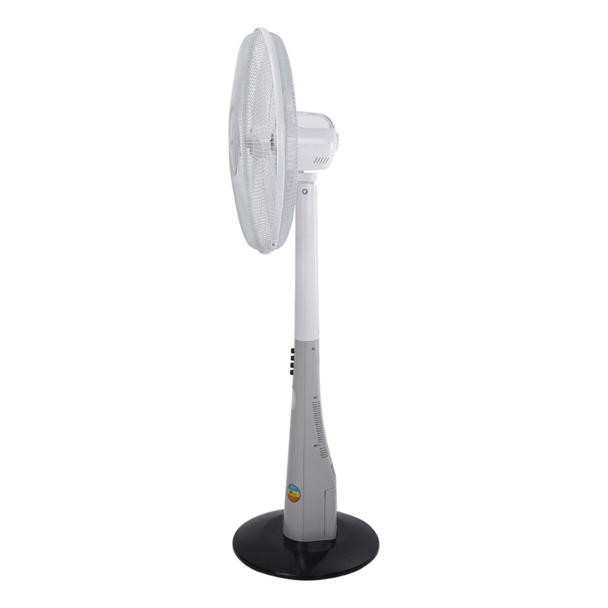 18"Rech Stand Fan/4 Pcs Led/2 Spd1x4