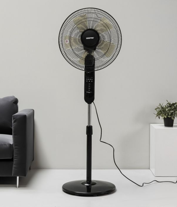 16"StandFan/Rmt/5Leaf/7.5Hrs/3Spd/Osc1x2