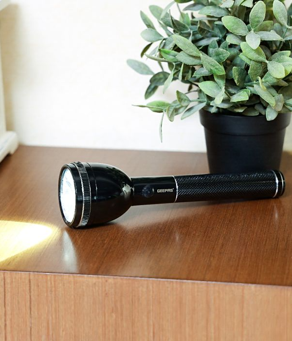 Rech Led Flashlight/Moonwalker/236Mm1x20