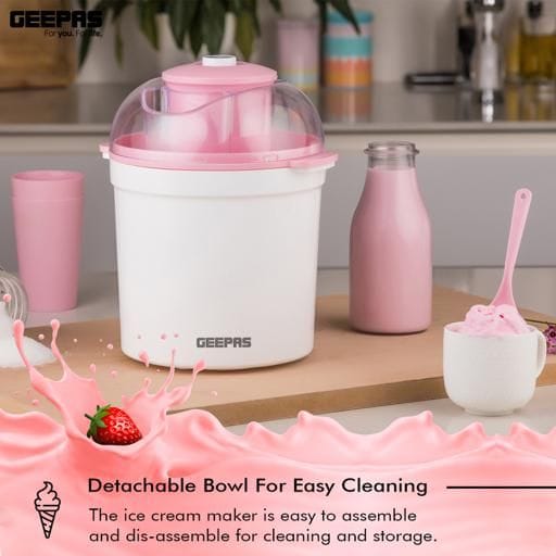 Ice Cream Maker/1.5Qt/Aluminum Bowl 1x4