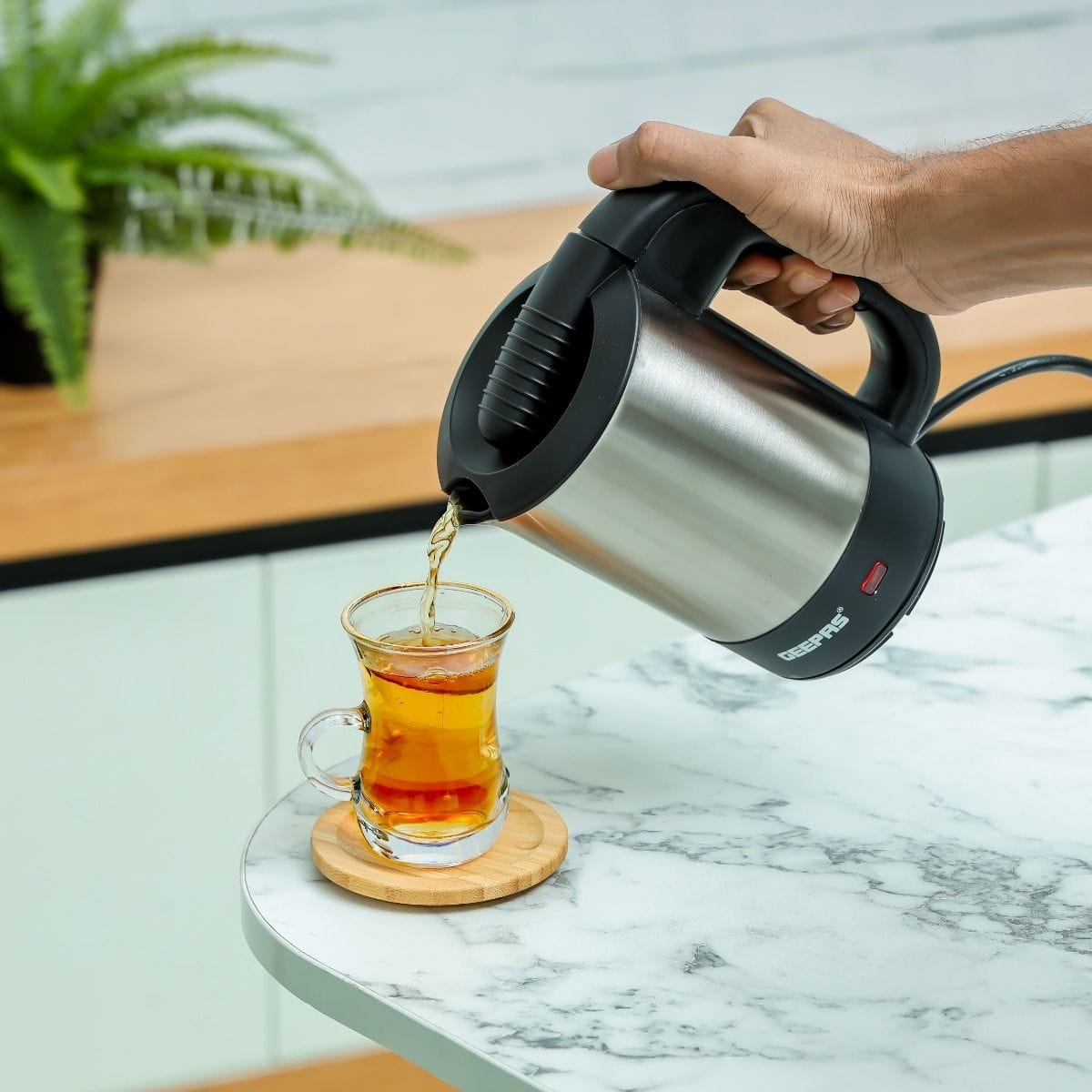 0.5Ltr Travel Steel Kettle 1x12